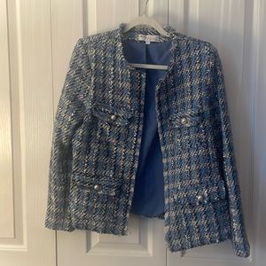 Large one third plaid blazer